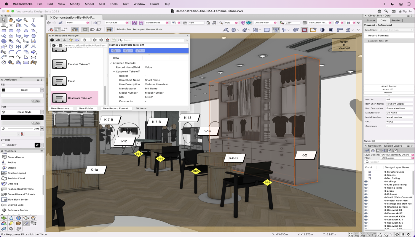 How to Organize Your Data in Vectorworks Architect
